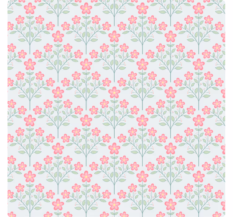 Tiles wallpaper floral small tile - TenStickers
