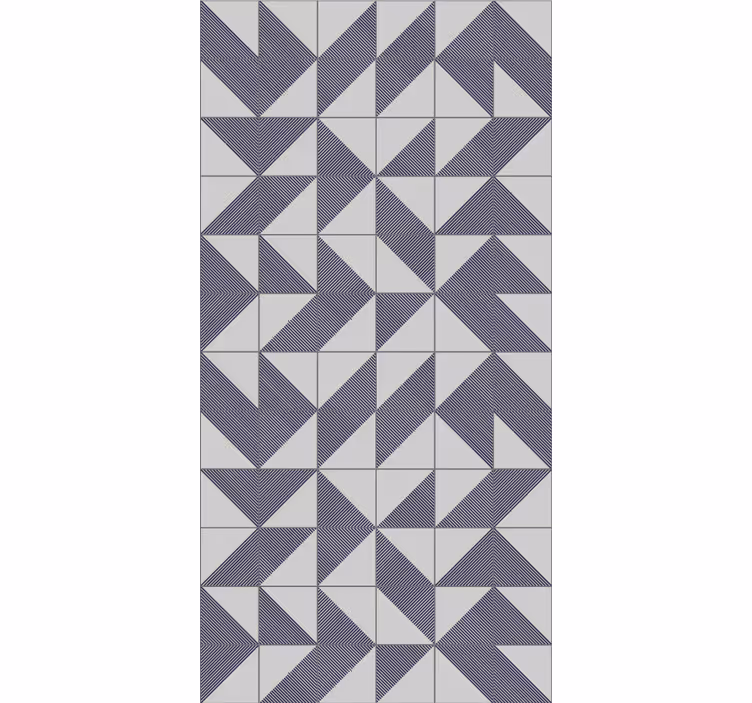 Modern wallpaper geometric patterned harmony - TenStickers
