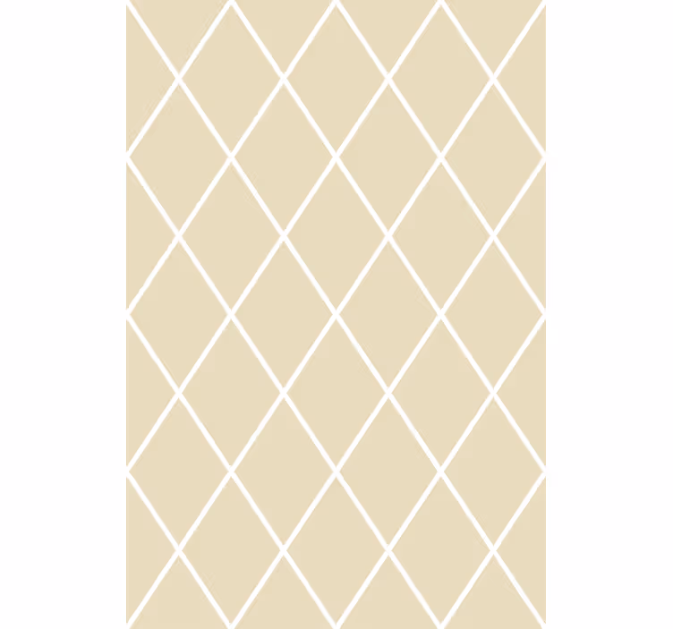 Modern wallpaper diamond pattern elegance - TenStickers