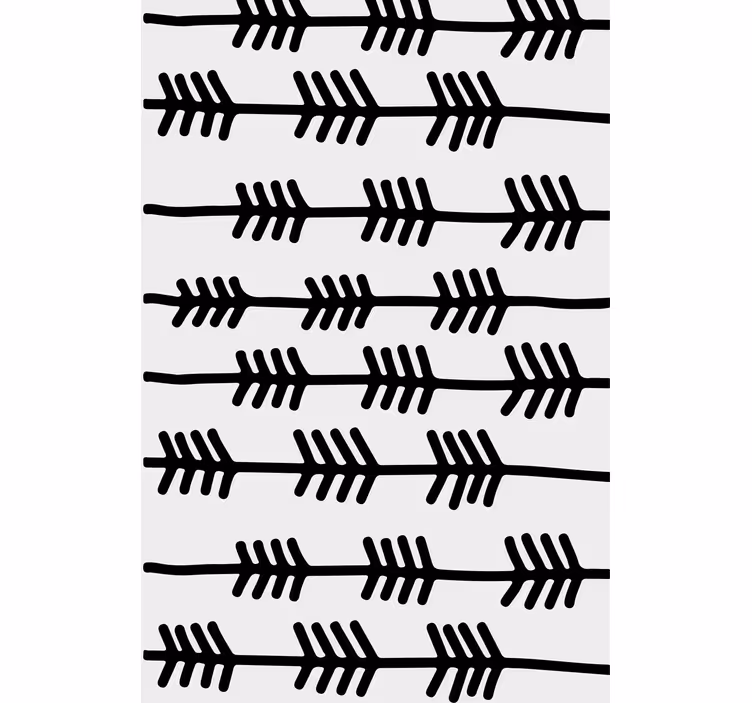 Modern wallpaper arrows pattern design - TenStickers