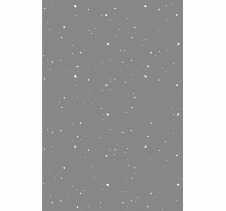 Celestial nightscape wallpaper childrens room - TenStickers