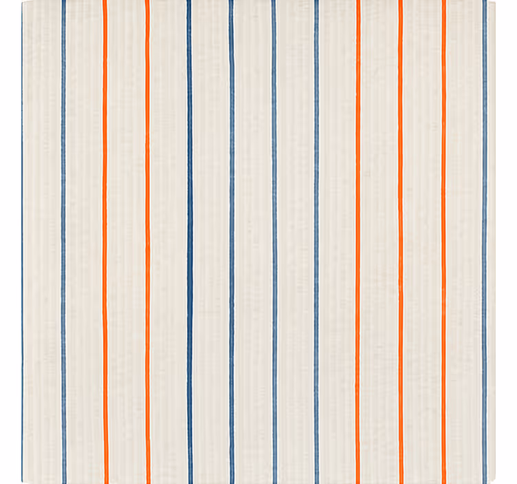 Dining room wallpaper with multicolour linear design - TenStickers