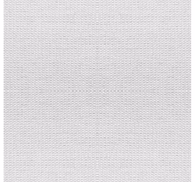 Bathroom wallpaper in white linen look - TenStickers