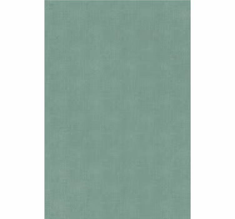Bathroom wallpaper in green linen texture - TenStickers