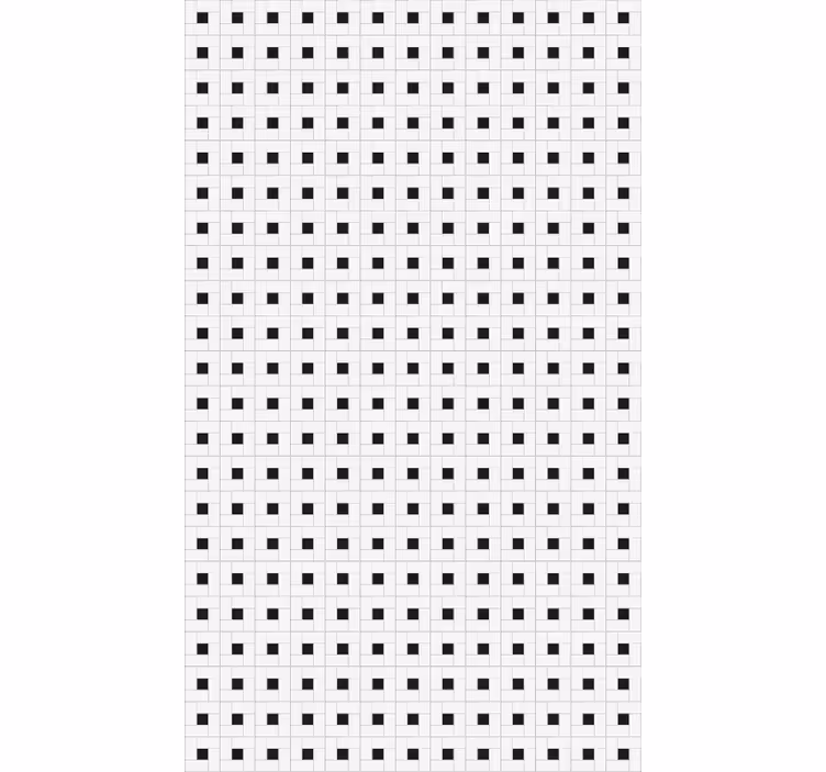 Kitchen wallpaper small square contemporary tile - TenStickers