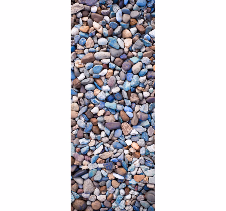Kitchen wallpaper in colorful stone design - TenStickers
