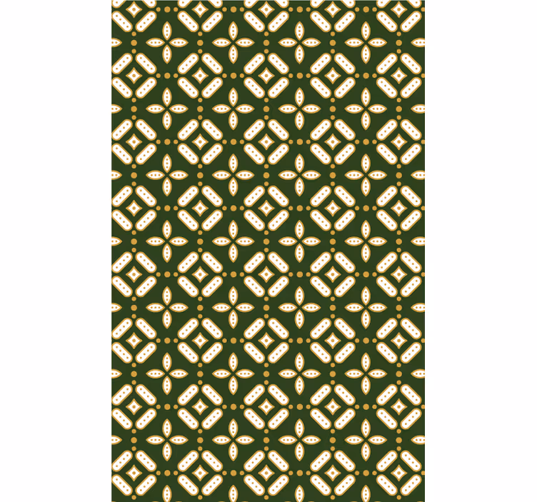 Kitchen wallpaper geometric design - TenStickers