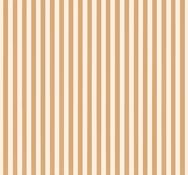 Living room wallpaper beige vintage strips - TenStickers