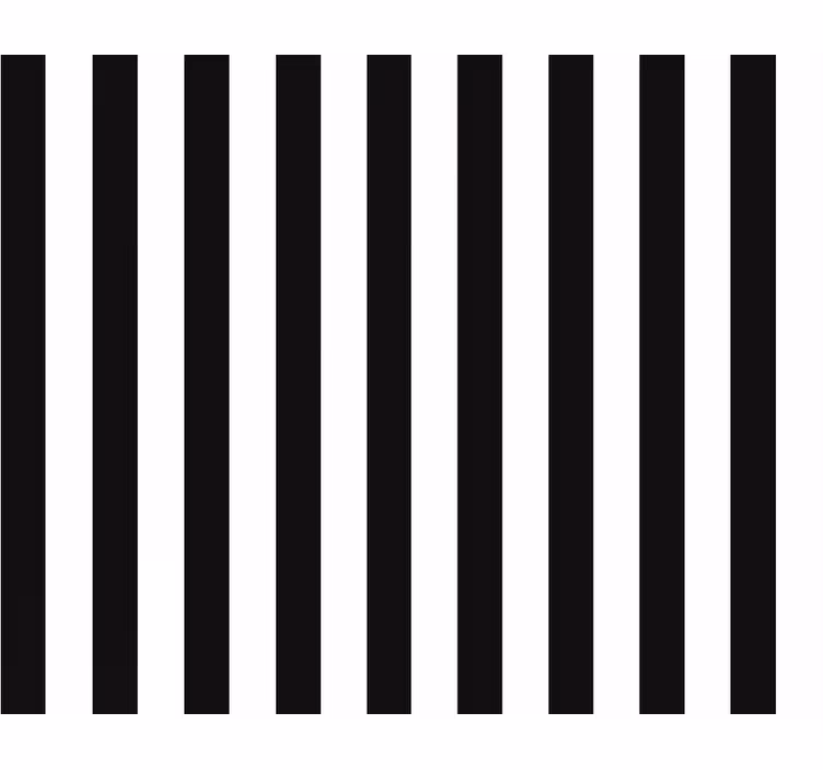 Living room wallpaper classic striped - TenStickers