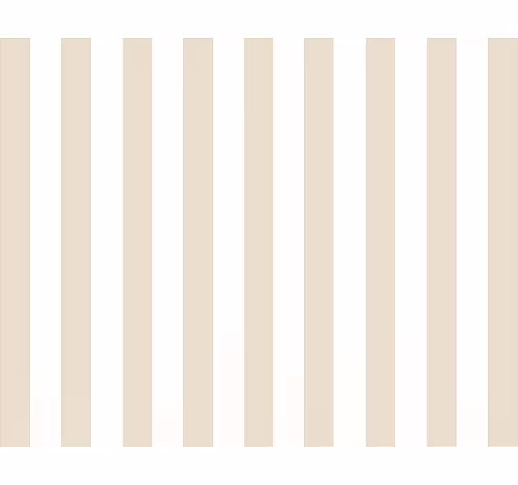 Living room wallpaper neutral vertical stripe pattern - TenStickers