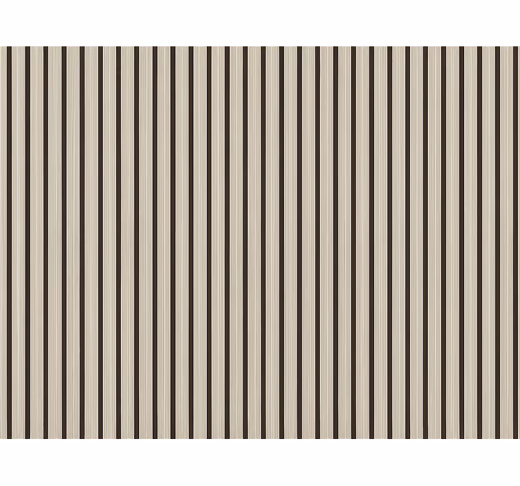 Living room wallpaper beige and black wood - TenStickers