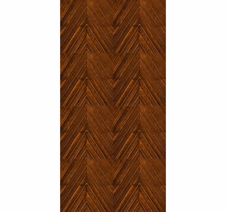 Master bedroom wallpaper cosmopolitan wood zigzag - TenStickers