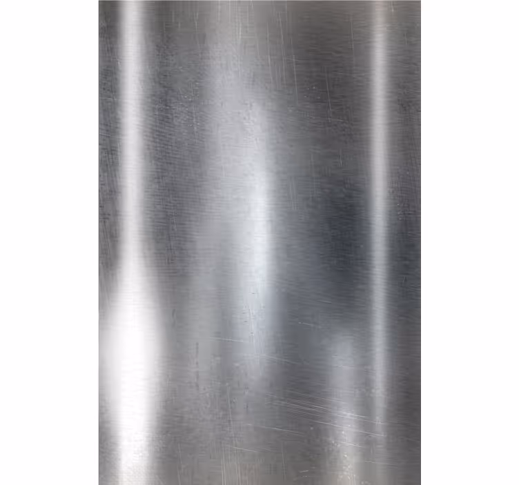 Wallpaper metal silver rustic texture - TenStickers