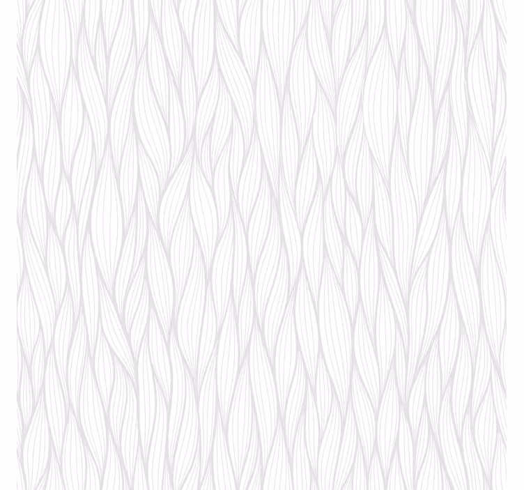 Wallpaper of white with wavy lines - TenStickers