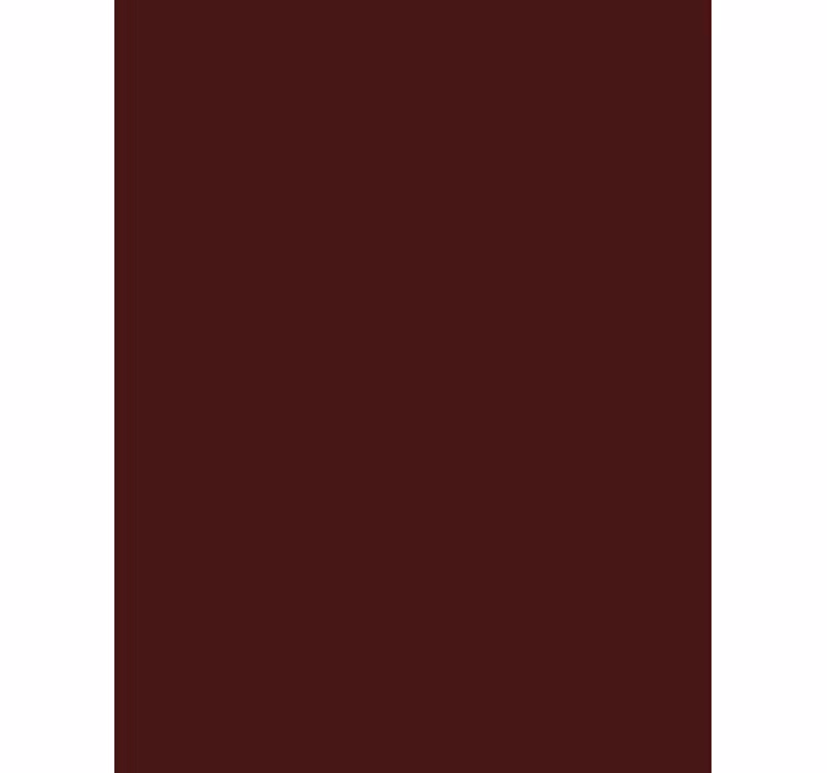 A red wallpaper in dark siena earth - TenStickers