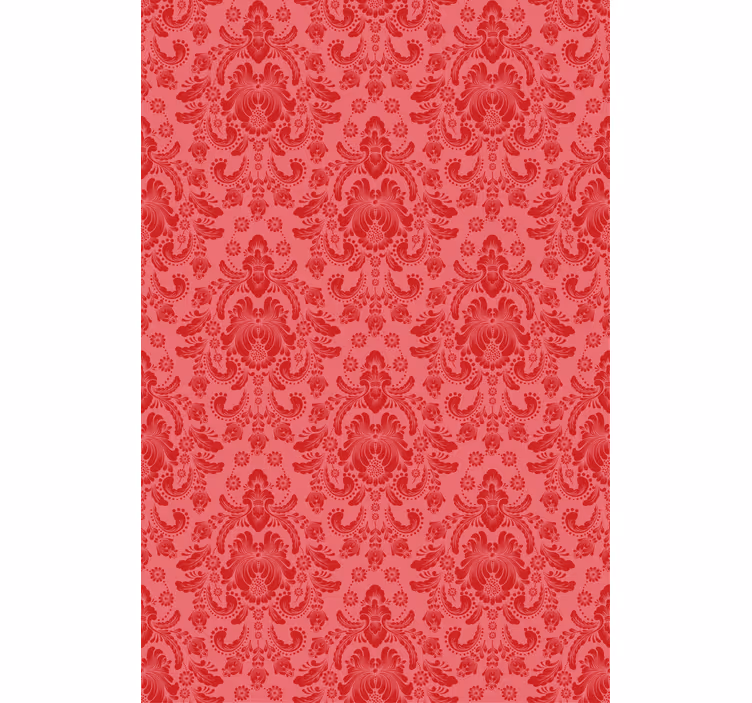 A red wallpaper lydiard house - TenStickers