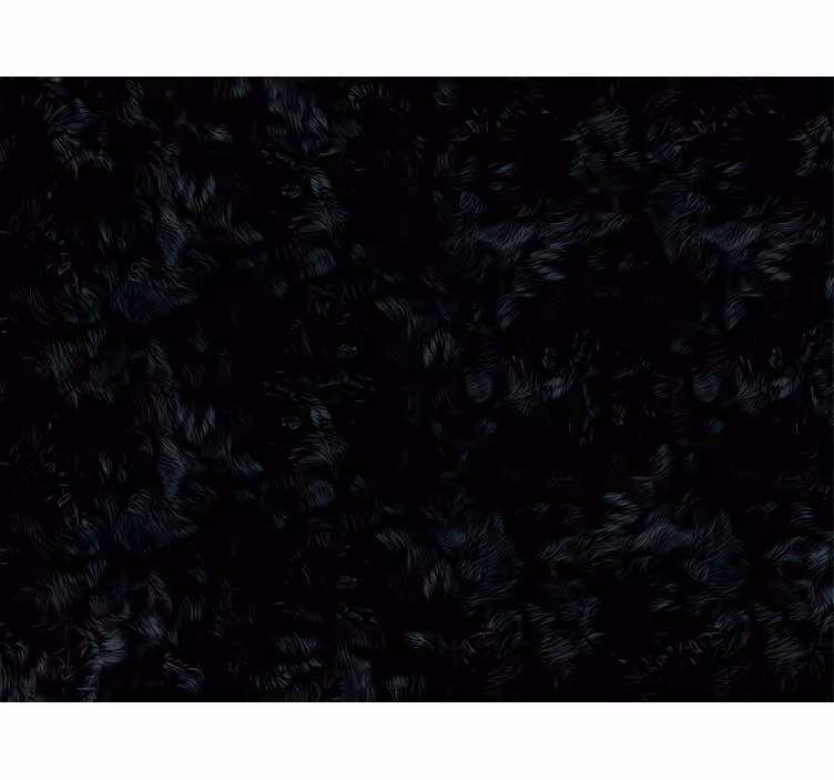 Black wallpaper with fur effect - TenStickers