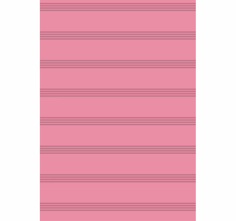 A pink wallpaper with deep pink stripes - TenStickers