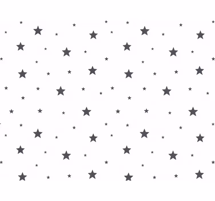 Wallpaper for the nursery dark stars and dots - TenStickers