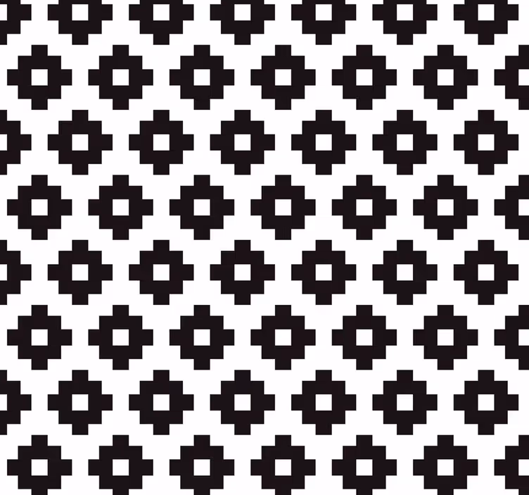 Modern style bathroom wallpaper - TenStickers
