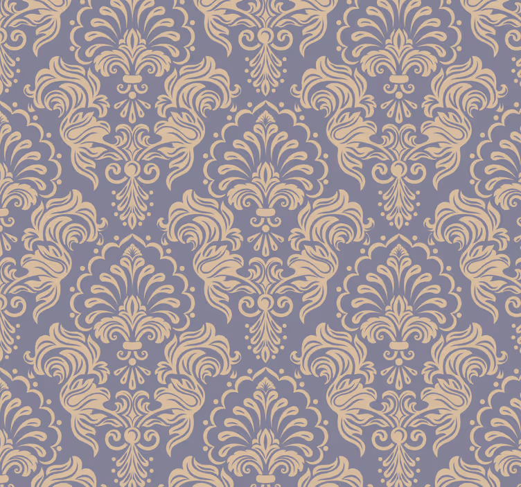 Baroque style Vintage Wallpaper - TenStickers