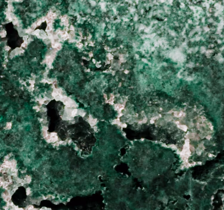 Lush Green Texture wallpaper marble - TenStickers