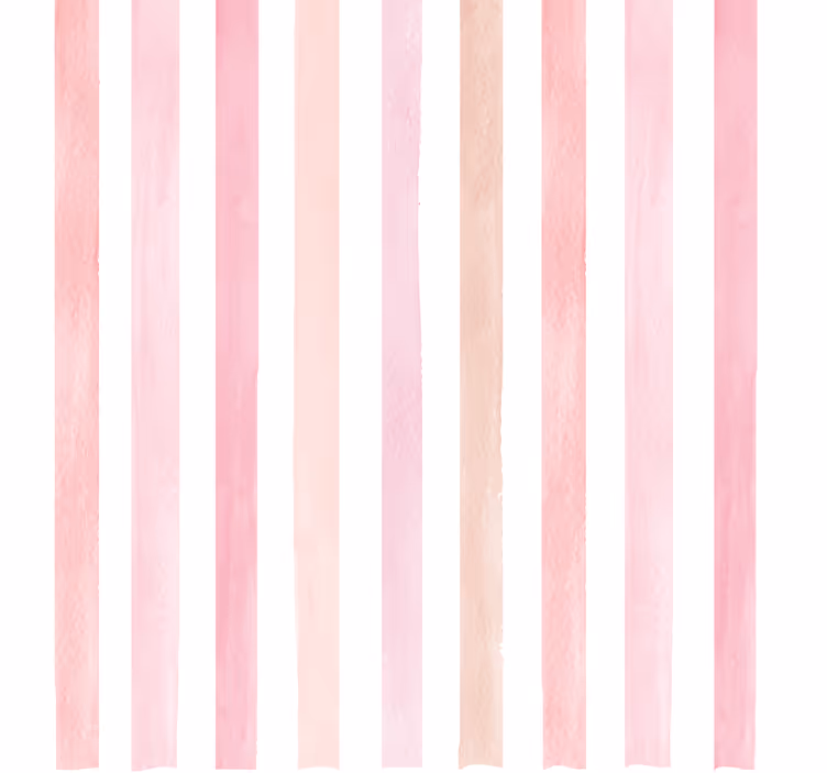 Pink elegant pattern vertical striped wallpaper - TenStickers