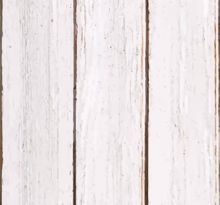 Textured white panels wood feature wallpaper - TenStickers