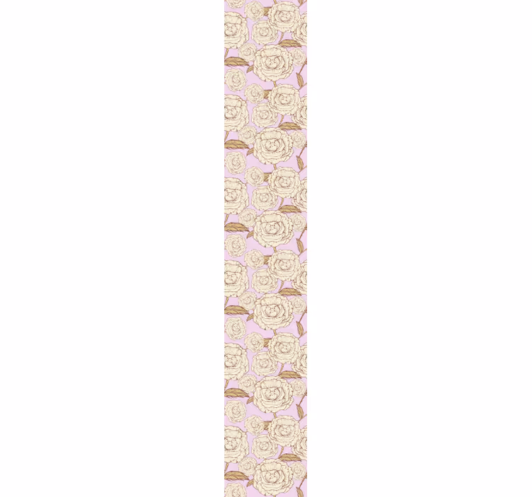 Vintage arrangement flowers wallpaper - TenStickers