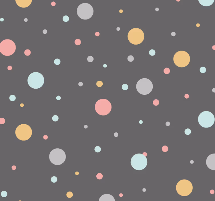 Polka Dot Decor wallpaper dots - TenStickers