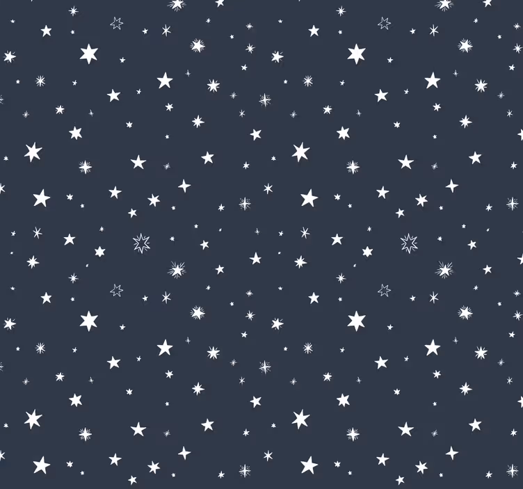 Night sky Teen Bedroom Wallpaper - TenStickers