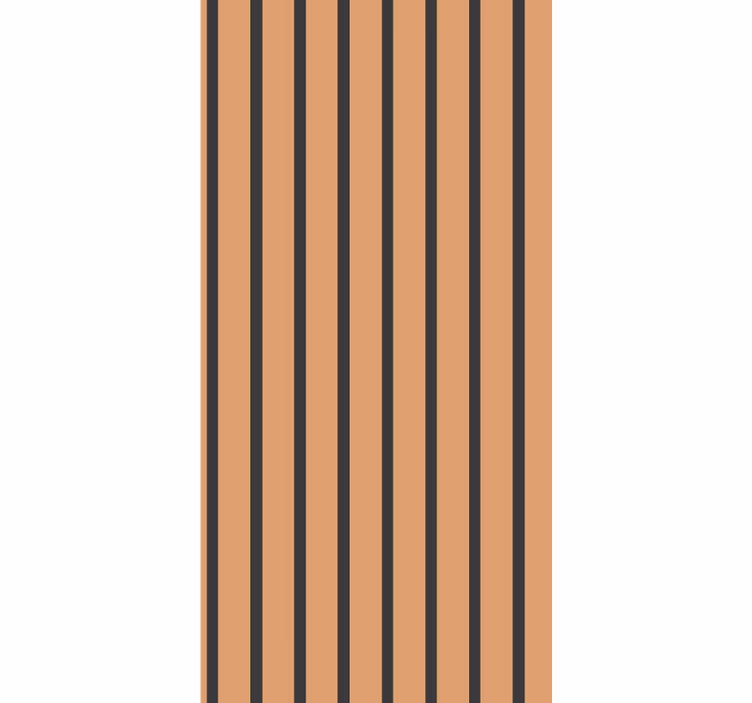 Striped Design stripes wallpaper - TenStickers