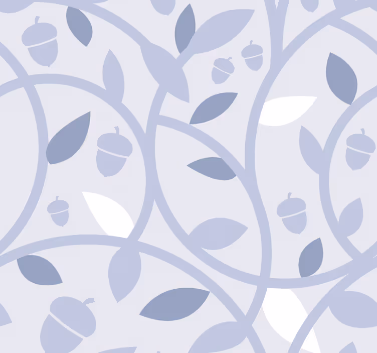 Elegant Leafy Design tiles wallpaper - TenStickers