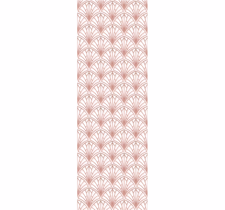 Elegant Art Déco fans modern wallpaper - TenStickers
