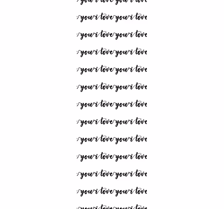 Love Your Life text wallpaper - TenStickers