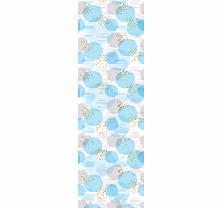 Wallpaper geometric dot pattern - TenStickers