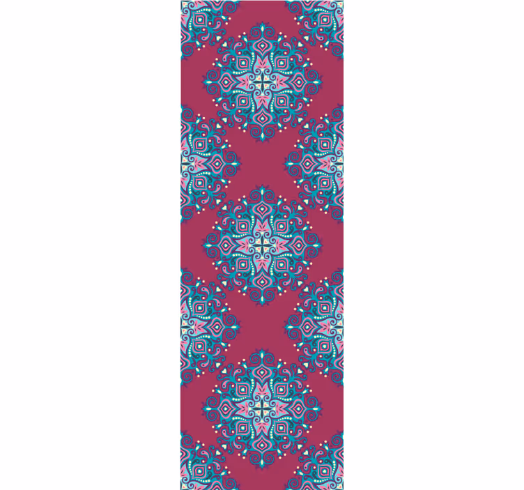 Mandala Pattern ornamental wallpaper - TenStickers