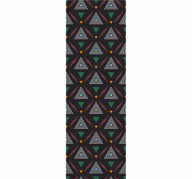 Wallpaper triangles triad harmony - TenStickers