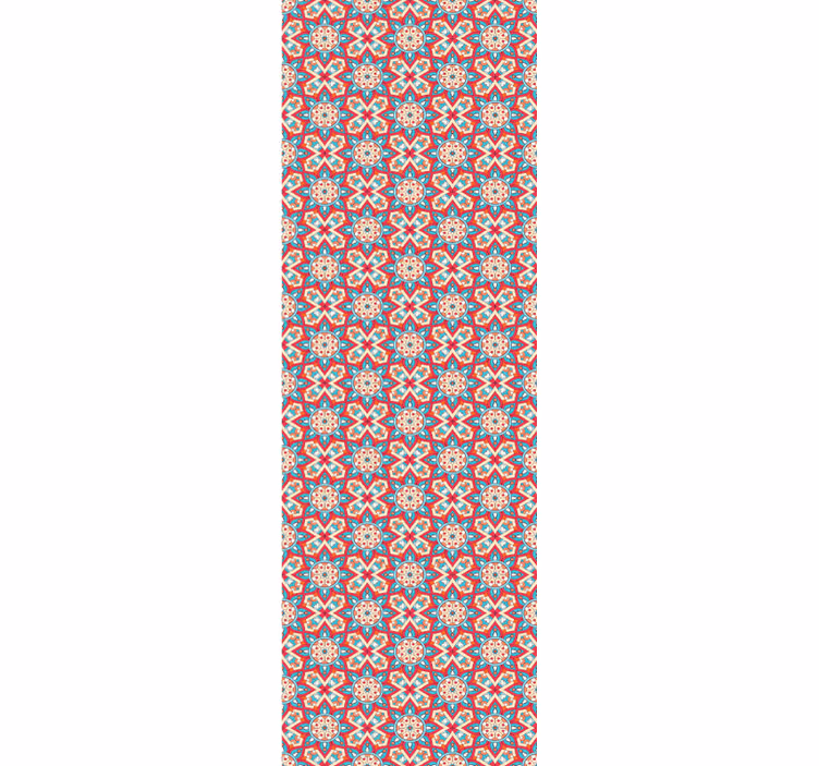 Tile Inspired Pattern tiles wallpaper - TenStickers