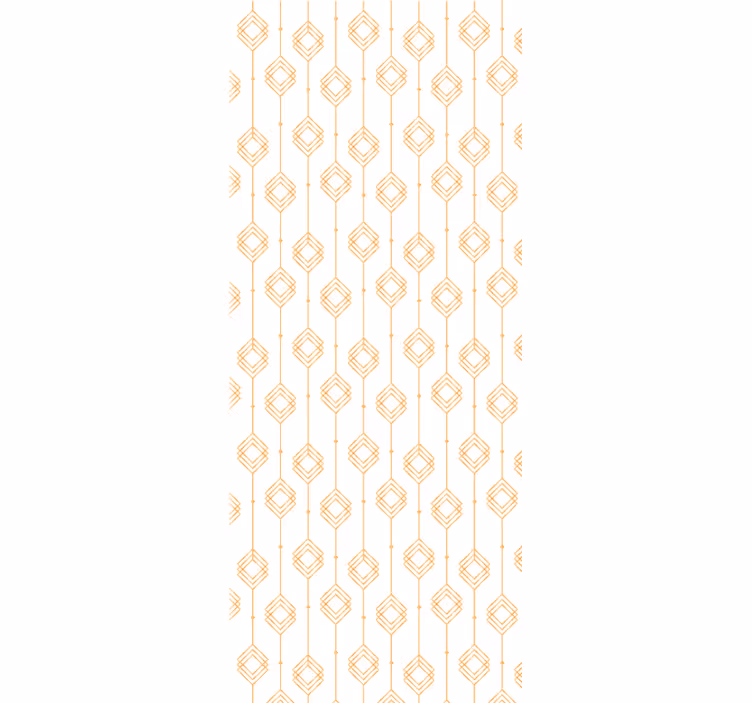 Wallpaper geometric chain lines - TenStickers