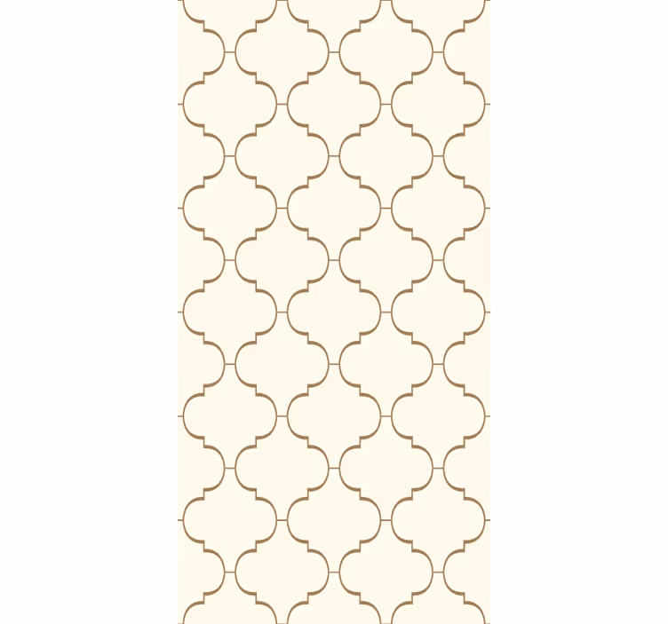 Ornate Trellis ornamental wallpaper - TenStickers