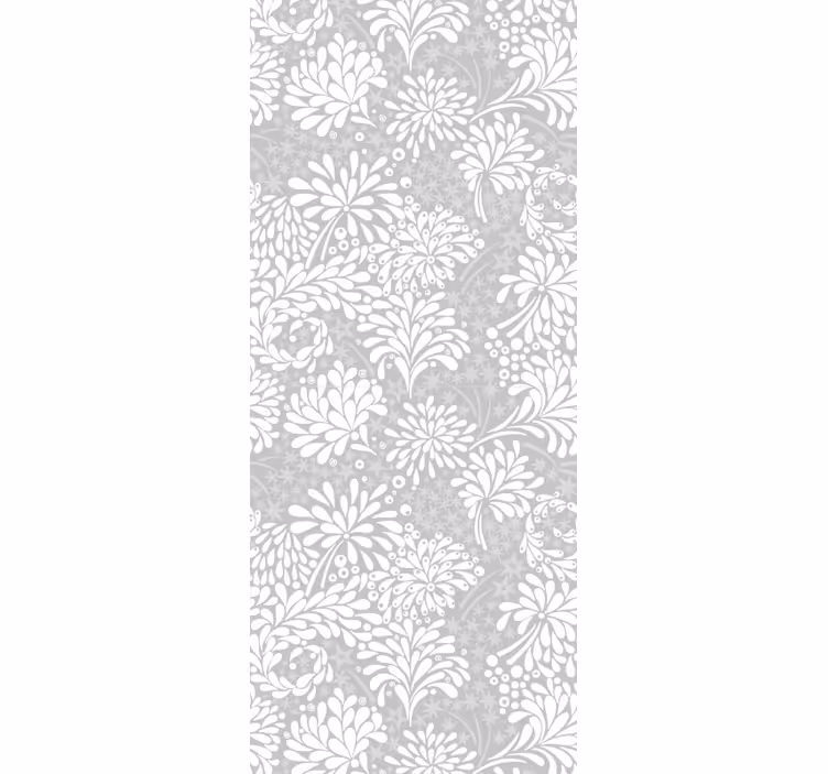 Botanical Array wallpaper flowery - TenStickers