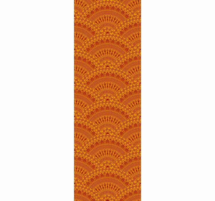 Wallpaper geometric arch patterns - TenStickers