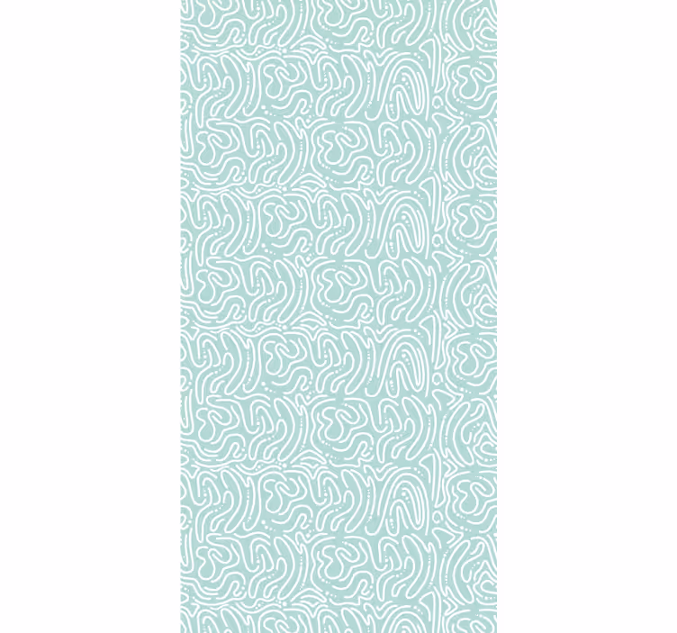 Green Maze abstract wallpaper - TenStickers