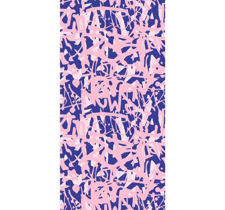 Nonrepresentational Forms Arrangement abstract wallpaper - TenStickers