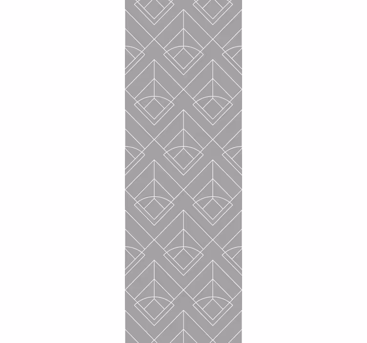 Wallpaper geometric linework design - TenStickers
