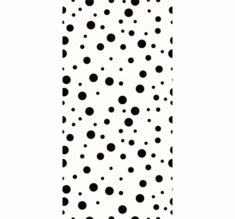 Wallpaper dots polka dots pattern - TenStickers