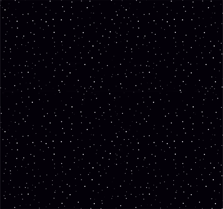 Starry Night Space stars wallpaper - TenStickers