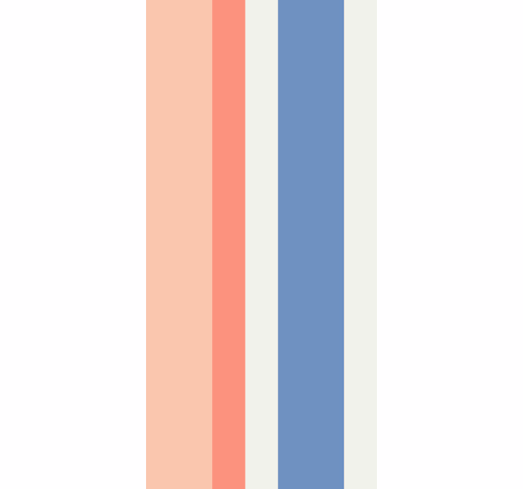Striped Chic stripes wallpaper - TenStickers