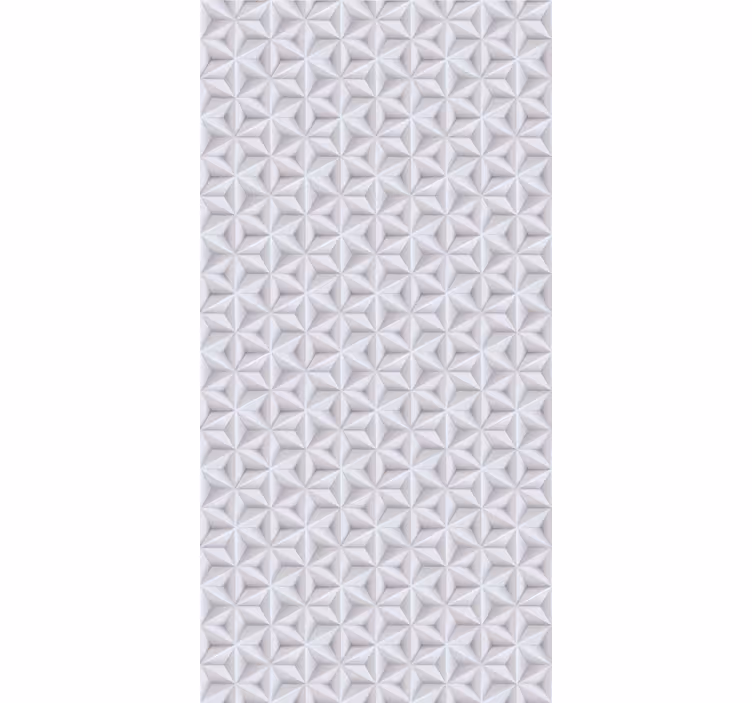 Wallpaper geometric 3d textured design - TenStickers